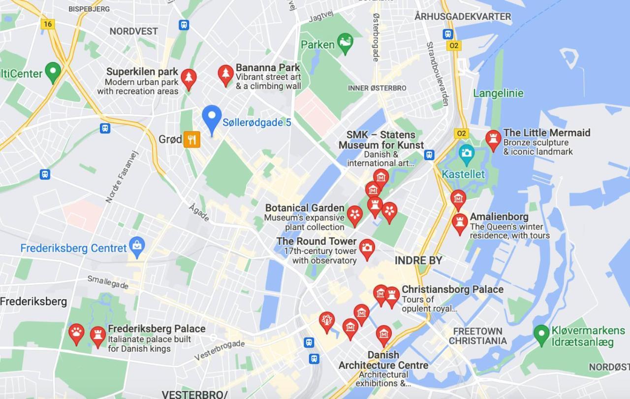 Two Bedroom Flat In Vibrant Area Appartamento Copenaghen